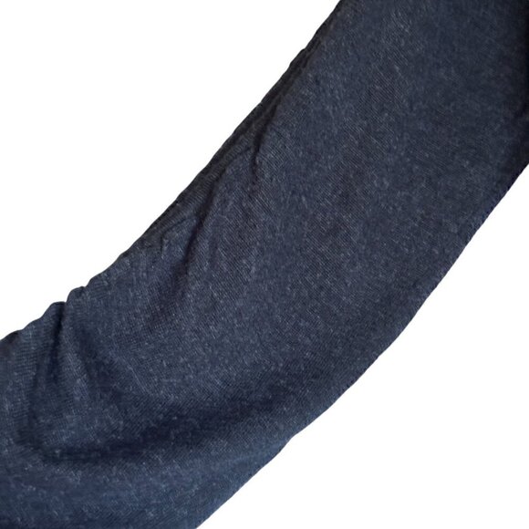 AllSaints dark grey 100% merino wool crew neck tight sleeve Ero Jumper - Size S - Picture 5 of 13